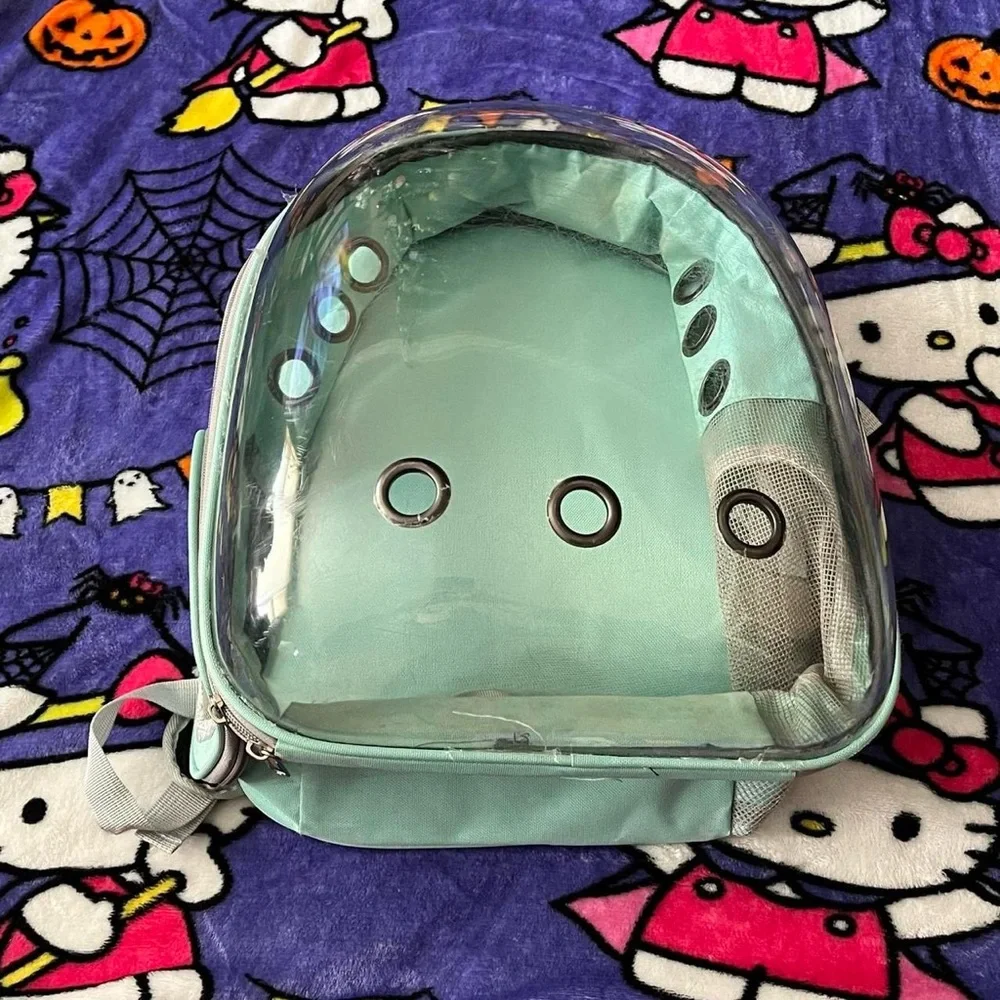 Pet Cat Carrier Bubble Backpack.
